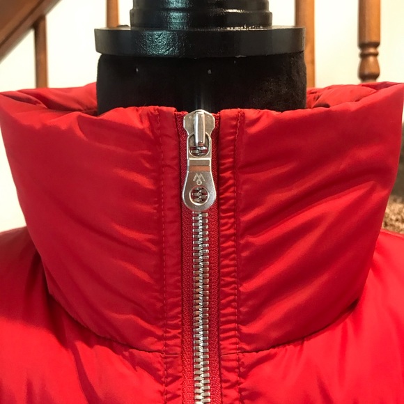 Martin + Osa Red Goose Down Coat XS - Picture 5 of 7